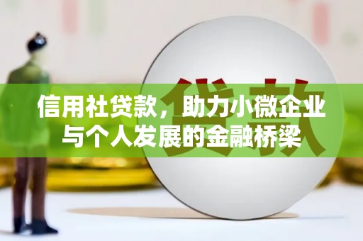 宁城信用社贷款，助力小微企业与个人发展的金融桥梁
