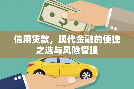 宁城信用贷款，现代金融的便捷之选与风险管理