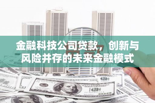 宁城金融科技公司贷款，创新与风险并存的未来金融模式