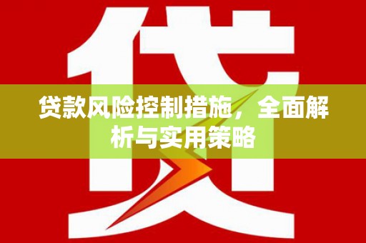 宁城贷款风险控制措施，全面解析与实用策略