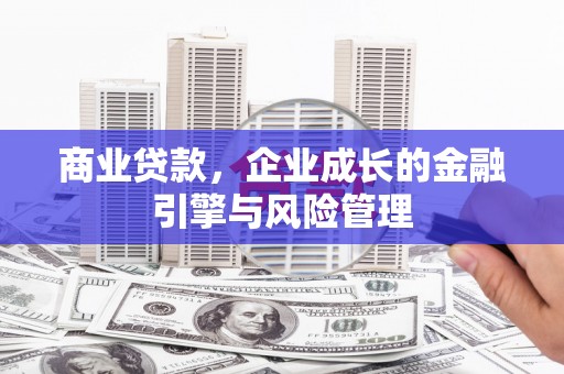 宁城商业贷款，企业成长的金融引擎与风险管理
