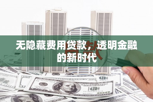 宁城无隐藏费用贷款，透明金融的新时代