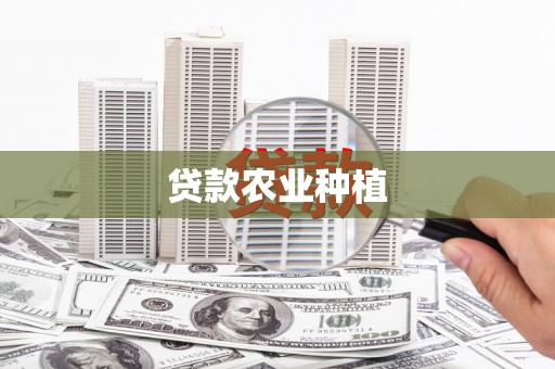 宁城贷款农业种植