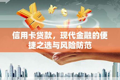 宁城信用卡贷款，现代金融的便捷之选与风险防范