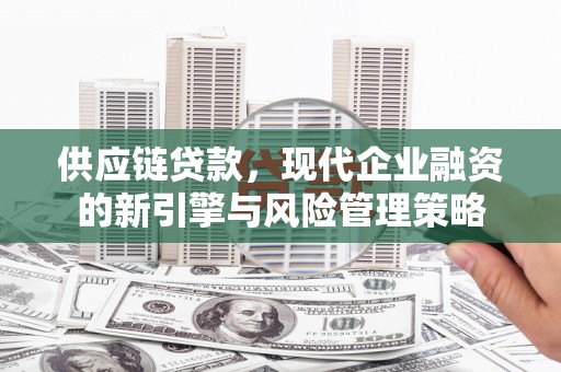 宁城供应链贷款，现代企业融资的新引擎与风险管理策略