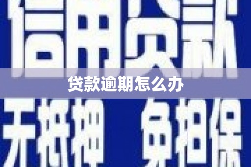宁城贷款逾期怎么办