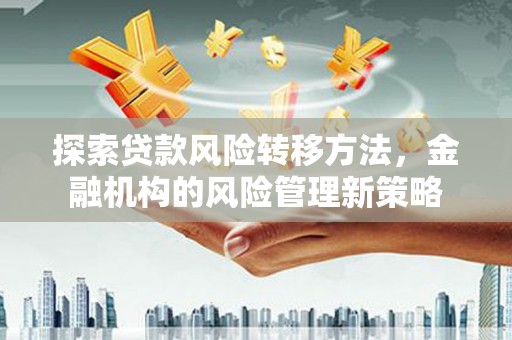 宁城探索贷款风险转移方法，金融机构的风险管理新策略