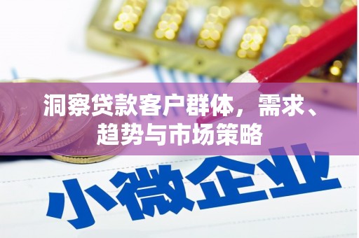 宁城洞察贷款客户群体，需求、趋势与市场策略