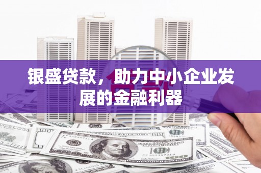 宁城银盛贷款，助力中小企业发展的金融利器