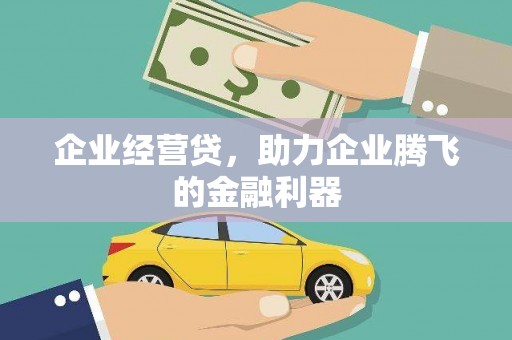 宁城企业经营贷，助力企业腾飞的金融利器