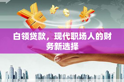 宁城白领贷款，现代职场人的财务新选择