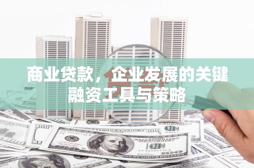 宁城商业贷款，企业发展的关键融资工具与策略