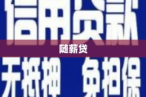 宁城随薪贷