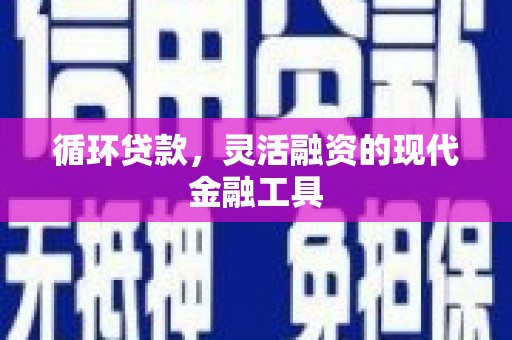 宁城循环贷款，灵活融资的现代金融工具