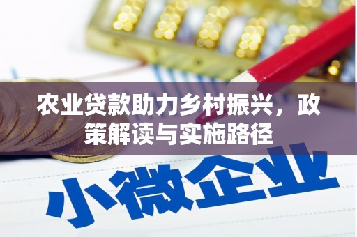 宁城农业贷款助力乡村振兴，政策解读与实施路径