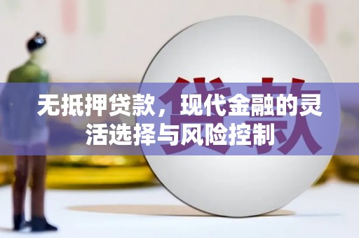 宁城无抵押贷款，现代金融的灵活选择与风险控制