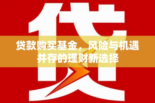 宁城贷款购买基金，风险与机遇并存的理财新选择