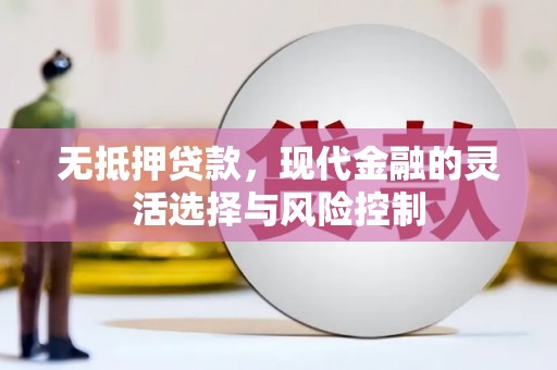 宁城无抵押贷款，现代金融的灵活选择与风险控制