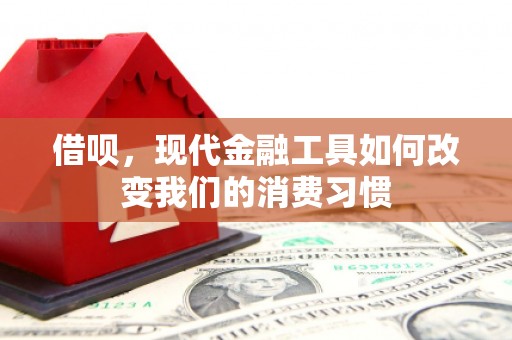 宁城借呗，现代金融工具如何改变我们的消费习惯