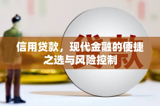 宁城信用贷款，现代金融的便捷之选与风险控制