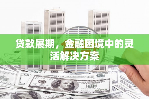 宁城贷款展期，金融困境中的灵活解决方案