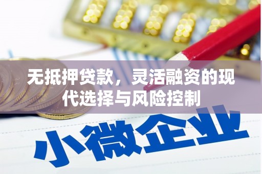 宁城无抵押贷款，灵活融资的现代选择与风险控制
