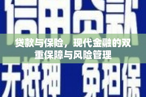 宁城贷款与保险，现代金融的双重保障与风险管理