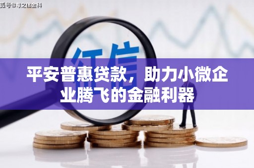 宁城平安普惠贷款，助力小微企业腾飞的金融利器
