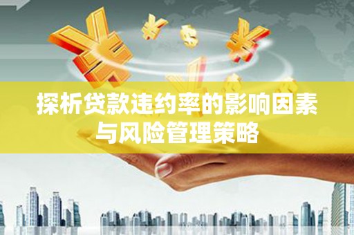 宁城探析贷款违约率的影响因素与风险管理策略