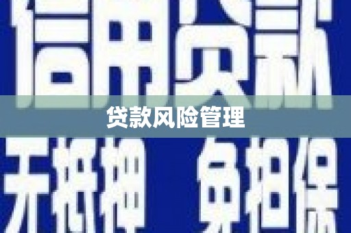 宁城贷款风险管理