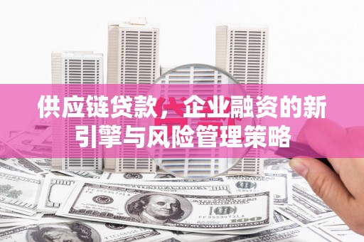 宁城供应链贷款，企业融资的新引擎与风险管理策略