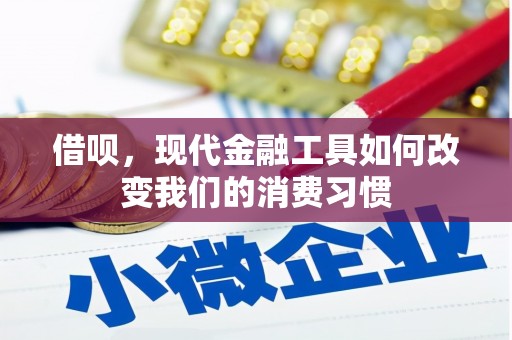 宁城借呗，现代金融工具如何改变我们的消费习惯