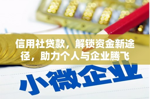 宁城信用社贷款，解锁资金新途径，助力个人与企业腾飞
