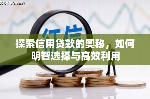 宁城探索信用贷款的奥秘，如何明智选择与高效利用