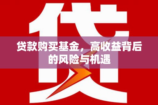 宁城贷款购买基金，高收益背后的风险与机遇